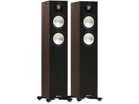 Monitor Audio Bronze 300 7G vloerstaande luidspreker walnoot