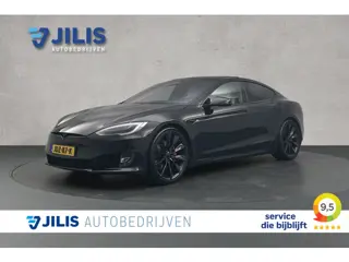 Tesla Model S P100D Performance 612 PK | Black optiek | BTW | Lederen bekleding | Panoramadak | Rond
