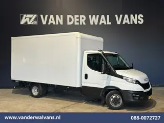 Iveco Daily 35C16H 157pk Dubbel Lucht Bakwagen Laadklep Euro6 Airco | 1010kg laadvermogen Bijrijders