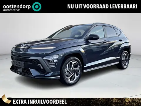 Hyundai Kona 1.6 GDI HEV N Line | Uit voorraad leverbaar! | 360 graden camera | Keyless entry en sta