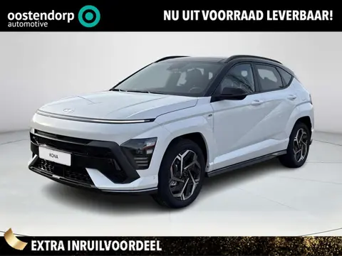 Hyundai Kona 1.6 GDI HEV N Line Sky | Uit voorraad leverbaar! | Schuif- Kanteldak | Apple Carplay/An