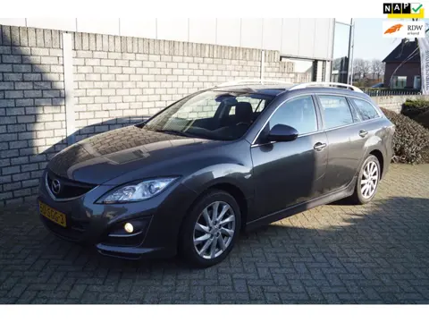 Mazda 6 Sportbreak 2.0 Business+ Navi Clima Cruise 4x Elektrische Ramen Stoelverw 2x PDC Dodehoek LM