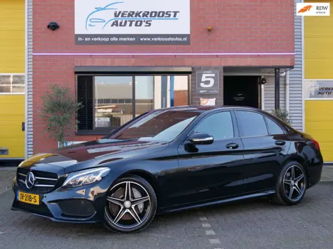 Mercedes-Benz C-klasse 250 Prestige amg. schuifdak. HUD. 360cam. stoelverwrm/verkoeling