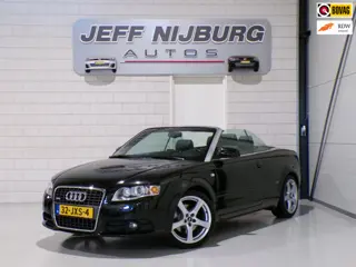 Audi A4 Cabriolet 1.8 Turbo S-Line Xenon Leer Stoelverwarming 18"Velgen Parkeersensoren Garantie I A