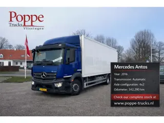 Mercedes-Benz Antos Refrigerated Box | Tail Lift | Low mileage | 2016