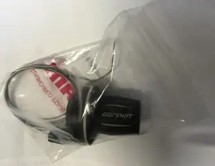 Gripshift 3 speed schakelhandvat.