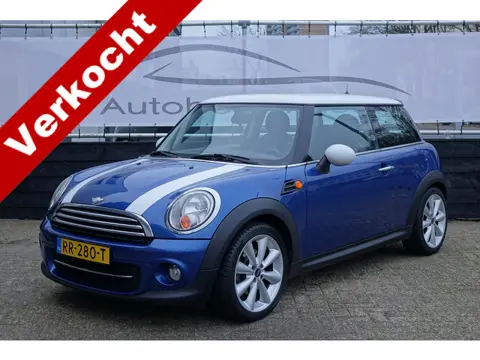 MINI Mini 1.6 Cooper Chili, zwart leder, ijskoude airco, keurige auto!