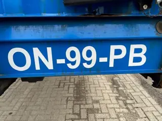 Krone 2x 2015 XL Krone mega vario schuifzeil trailer