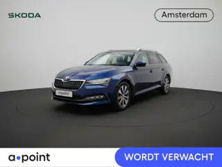 Skoda Superb 1.4 TSI iV Style 218 pk Automaat (DSG) | Navigatie | Parkeersensoren (Park assist) | Ac