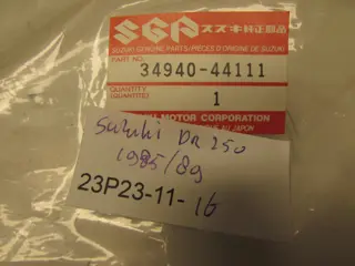 TOEREN TELLER KABEL Suzuki DR 250 1982 - 1988