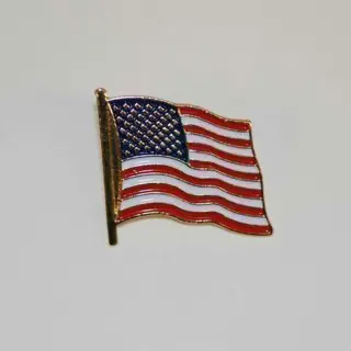 Embleem,Pin,Vlag,USA
