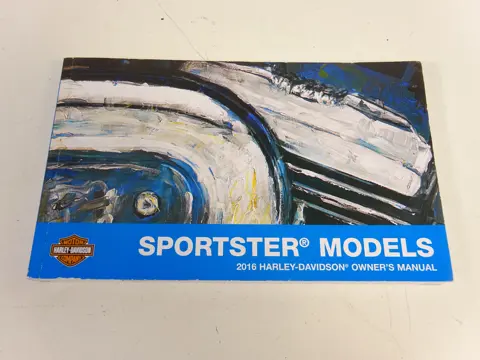 INSTRUCTIEBOEKJE Harley Davidson Sportster 2014 - 2017