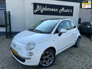 Fiat 500 1.2 Lounge Airco | PanoDak | LM | A.S. Banden