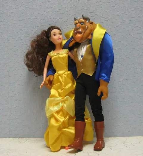 prince adam en belle disney poppen [pop206]