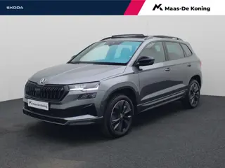 Skoda Karoq 1.5TSI/150PK ACT Sportline DSG · Panoramadak · 360°Camera + Parkeersensoren · Navigatie 
