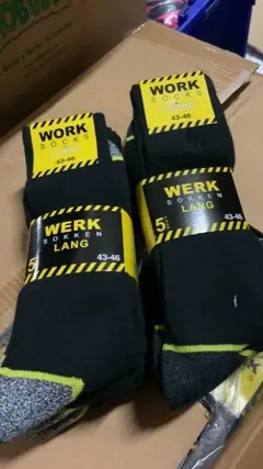 Partij Werksokken lang Mt 39 t/m 46
