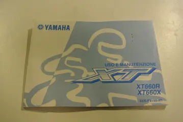 INSTRUCTIEBOEKJE Yamaha XTX 660 2004 - 2012