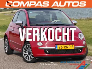 Fiat 500C Cabrio 1.2 Lounge | Leder | Uniek (bj 2011)