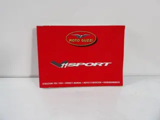 INSTRUCTIEBOEKJE Moto Guzzi V11 1998 - 2006