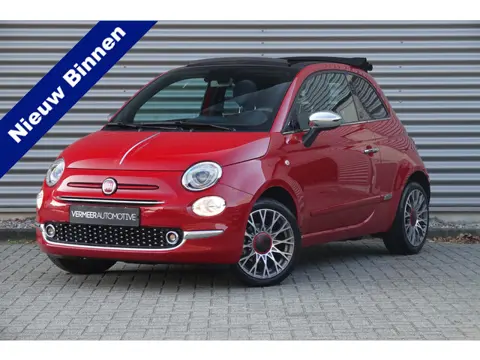 Fiat 500C 1.0 Hybrid RED | Carplay | Cruise | DAB | Airco | Navi |