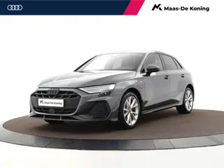 Audi A3 Sportback 40 TFSIe 204pk S-Tronic S Edition · Camera · Parkeerassistent · Zwart Optiek Plus 