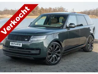 Land Rover Range Rover P550e Autobiography | VERKOCHT | Belgravia Green Metallic | Cognac leder |  H