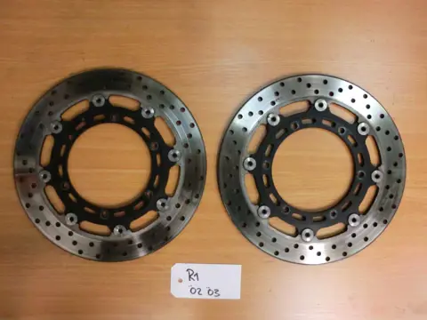 REMSCHIJVEN SET Yamaha YZF R1 2002 - 2003