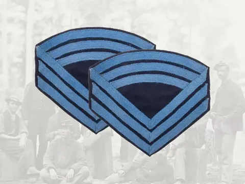 Embleem,Rang,Set,Mouw,US,Army,Sergeant,Majoor,Infanterie