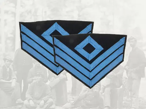 Embleem,Rang,Set,US,Army,1e,Sergeant,Infanterie