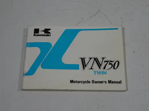 INSTRUCTIEBOEKJE Kawasaki VN 700 750 1986 - 1993