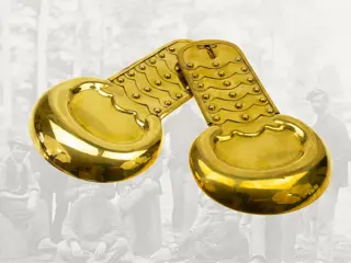 Epauletten,Schouder,Messing,US,Army,1e Sergeant