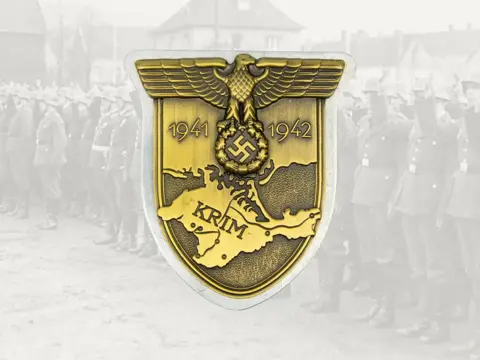 Orde,Duitsland,WWII,Medaille,Wehrmacht,Krim,Schild