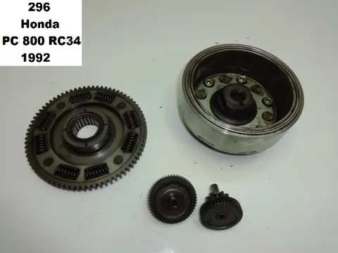 START KOPPELING Honda PC 800 1989 - 1990
