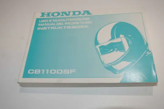 INSTRUCTIEBOEKJE Honda Overige Honda 1960 - 2021