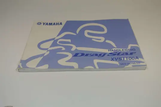 INSTRUCTIEBOEKJE Yamaha XVS 1100 Dragstar 1999 - 2007