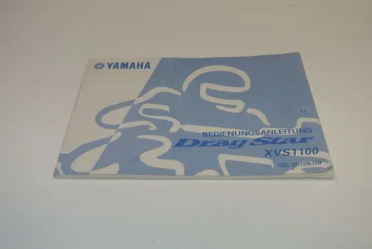 INSTRUCTIEBOEKJE Yamaha XVS 1100 Dragstar 1999 - 2007