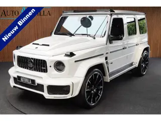 Mercedes-Benz G-Klasse BRABUS 800 Massage Burmester PTS 360° Camera Leer Navi Stoelventilatie Stoelv
