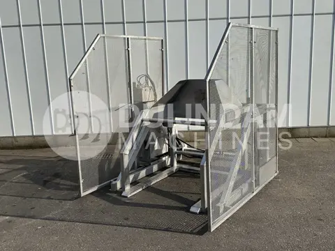 Kistenkantelaar Roestvrij staal 100 x 120