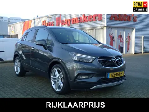 Opel Mokka X 1.4 Turbo Innovation Camera, trekhaak, leer, navigatie, apple/android. All in prijs