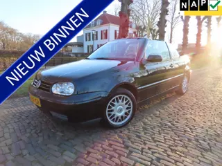 Volkswagen Golf Cabriolet 2.0 Highline Leer Stuurbekrachtiging 15 inch BBS Velgen