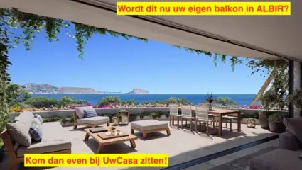 Uw eigen nieuwe Appartement in ALBIR met parking en