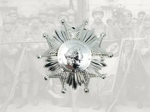 Borstster,Frankrijk,Legioen,van,eer,groot,Officier