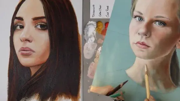 Online Cursus Portret Tekenen en Schilderen