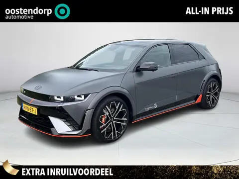 Hyundai IONIQ 5 N AWD 84 kWh | Panorama dak | Mat grijs | Rijklaarprijs dus GEEN afleverkosten! |