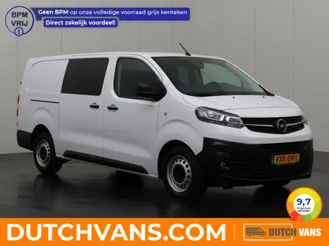 Opel Vivaro 2.0BlueHDi 145PK XL Dubbele Cabine | 6-Persoons | Navigatie | Camera | Airco | Cruise