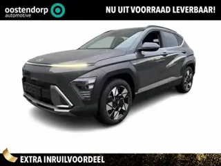 Hyundai Kona 1.6 GDI HEV Premium Sky | Zonnedak | Rijklaarprijs! | Elektrisch verstelbare stoelen | 