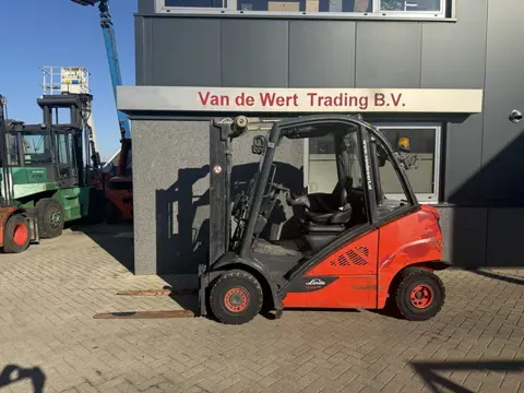 heftruck LINDE H25D-02 duplo300 FREELIFT/SIDESHIFT 2014 4200uur DIESEL