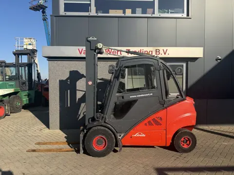 heftruck LINDE H25D-01 duplo395 FREELIFT/SIDESHIFT/4e functie 2012 5000uur DIESEL