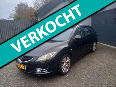 Mazda 6 Sportbreak 1.8 Touring,Airco,Cruise control,Isofix,Parking system,Trekhaak,Lichtmetalen velg