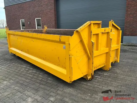 Vossebelt kabelcontainer 12,7m3 met hydraulische zijklep en franse achterklep. BS1877